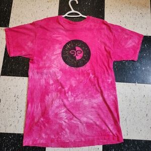 Vintage Pink Tie-Dye Dagoli Sun Spirit T-Shirt